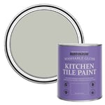 Rust-Oleum Grey Water-Resistant Kitchen Tile Paint in Gloss Finish - Tyne Fog 750ml