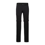 Mammut Runbold Zip Off Pants Men, Black, 44