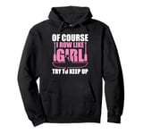 Cute Rowing For Women Girls Paddling Oar Row Machine Rower Pullover Hoodie