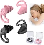 VEROA 2PCS Ear Plugs for Sleep - Soft Sustainable Use Silicone Earplugs for Sle