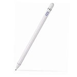 Stylo Actif pour Lenovo Tab 2 3 4 8 10 Plus Pro M10 P10 P11 P8 E7 E8 E10 Yoga Book 10.1' Tablet Tactile électromagnétique Capacitive Screen Stylet Active Pen 4096 Pression (Blanc)