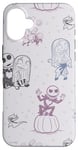 Coque pour iPhone 16 Plus L'Étrange Noël de monsieur Jack et Sally de Tim Burton