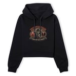 Sons of Anarchy Men Of Mayhem Women's Cropped Hoodie - Black - XS - Noir