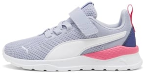 PUMA ANZARUN Lite AC+ PS Basket, Cool Weather White-Blue Crystal, 32.5 EU