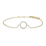 Mads Z Diamond Halo Armbånd 14 kt. Guld 0,12 ct. 1551024 - Dame - Gold