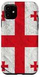 iPhone 11 Georgia Flag Colours Georgian Gift for Georgians Case