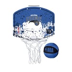 Wilson Mini Panier de Basket, Hoop NBA TEAM MINI HOOP, ORLANDO MAGIC, plastique