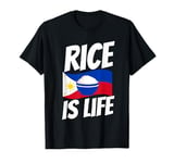 Cool Rice Design For Men Women White Food Cooker Rice Lover T-Shirt