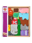 Eichhorn Wooden Animal Shapes in Wooden Box 14 pcs.