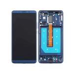 Ecran LCD+ Vitre tactile Huawei Ascend Mate 10 Pro Bleu avec chassis