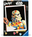 Ravensburger CreArt 23895 Peinture par numéros Star Wars Stormtrooper à partir de 12 Ans