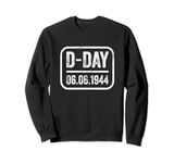 D-Day Normandy 80th Anniversary Commemorative World War 2 Sweatshirt