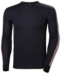 Helly Hansen Men's Hh Lifa Stripe Crew Long Sleeve T Shirt, Carryover, L UK