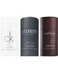 Euphoria Men Deostick 75g + Eternity for Men Deostick 75g + CK One Deostick 75g