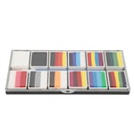 Face Body Paint Kit With Brushes Washable Multicolors Strip Palette HOT