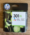 HP 301XL (CH564EE) Tri-Colour Ink Cartridge (2021)