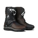 MC Støvler Alpinestars Belize Drystar Oiled Leather Brun-Svart