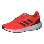 adidas Men's Runfalcon 3.0 Shoes Running, Solar red/core Black/Coral Fusion, 7.5 UK