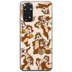 ERT GROUP Coque de téléphone Portable pour Xiaomi REDMI Note 11 4G/ 11S 4G Original et sous Licence Officielle Disney Motif Chip & Dale 004 adapté à la Forme du téléphone Portable, Coque en TPU