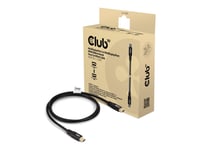 Club 3D - Displayport-Kabel - Mini Displayport (Hane) Till Mini Displayport (Hane) - Displayport 2.1 - 1 M - Vesa Dp80-Certifierad, Uhbr10, Uhbr20, Upp Till 80 Gbps Dataöverföringshastighet, Stöd För 10K 60 Hz (10.240X4320), 4K240hz Stöd, 8K60hz Stö