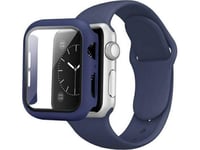 Beline Beline Pasek Apple Watch Silicone 42/44/45Mm Blue Colour + Case