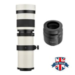 Camera MF Super Telephoto Zoom Lens F/8.3-16 420-800mm for Canon EOS R RF-Mount