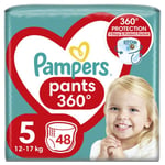 Housuvaipat PAMPERS Pants, Jumbo Pack, 5 koko, 48 kpl