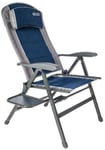 Quest Ragley Pro F1302 Comfort Chair with Side Table - Blue