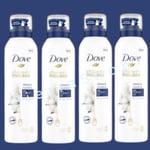 4 x 200ml Dove Shower Mousse Deeply Nourishing