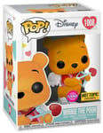 Figurine Funko Pop - Winnie L'ourson [Disney] N°1008 - Saint Valentin Winnie L'ourson - Flocked (54290)