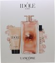 Lancôme Idôle Aura Gift Set 50ml EDP + 5ml EDP + 50ml Body Lotion