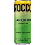 Energidryck Nocco San Citro 33 cl inkl pant