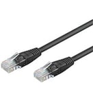 Utp patch cat 5e cable, 30m, musta