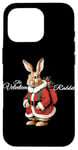 iPhone 16 Pro Velveteen Rabbit on Christmas Day Case