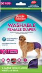 Simple Solution Washable Female Diaper - Extra Large - International