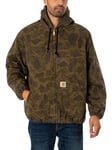 Carhartt WIPDuck Active Jacket - Camo Green/Office Green