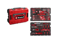 Einhell E-Case 370570 Værktøjskuffert, Med Udstyr 80 Dele (B X H X T) 44.4 X 32.9 X 13.1 Cm