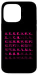 Coque pour iPhone 14 Pro Max Lettres cyrilliques de l'alphabet russe bukwiza russkaja futbolka