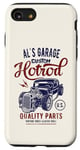 Coque pour iPhone SE (2020) / 7 / 8 Al's Hotrod Garage Classic Car Custom Al Design