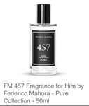 FM 457 Pure Collection Federico Mahora Perfume for Men 50ml