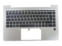 Hp - Ersättningstangentbord För Bärbar Dator - Med Clickpad - Bakgrundsbelyst - Tjeckisk/Slovakisk - Med Övre Skydd - För Probook 640 G8 Notebook