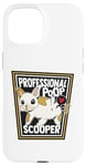 Coque pour iPhone 15 Professional Poop Scooper Chien Wauwau Bouledogue français