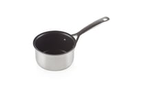 Le Creuset 3-Ply Stainless Steel Non-Stick Milk Pan, 14 x 8.5 cm, 96201214001000