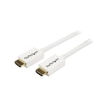 Startech - com Câble hdmi haute vitesse CL3 Mâle vers Mâle pour Installation Murale - Blanc 7 m - 7 m - hdmi Type a (Standard) - hdmi Type a