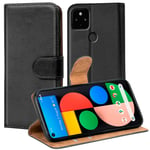 Protective Cover For Google Pixel 5 Phone Flip Case Book Slim