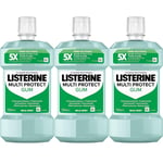 Listerine Mouthwash Multi Protect Gum Mild Mint 500ml