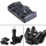 Controller Dual Charger Dock Stand+Cable For PS3 -Sony PlayStation 3 PS MOVE