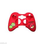 Angry Birds Gamerpad Controller Pad Skin Wrap Silicon in Red - Xbox 360 - New