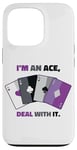 iPhone 13 Pro Asexual I’m an Ace, Deal with It Asexual Pride Case