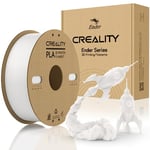 Creality Filament PLA 1.75mm, Filament Imprimante 3D PLA Bobine de Carton pour Impression Lisse, Moins D'enchevêtrement, Précision Dimensionnelle +/- 0.03mm 1kg/Rouleau (2.2lbs), Blanc